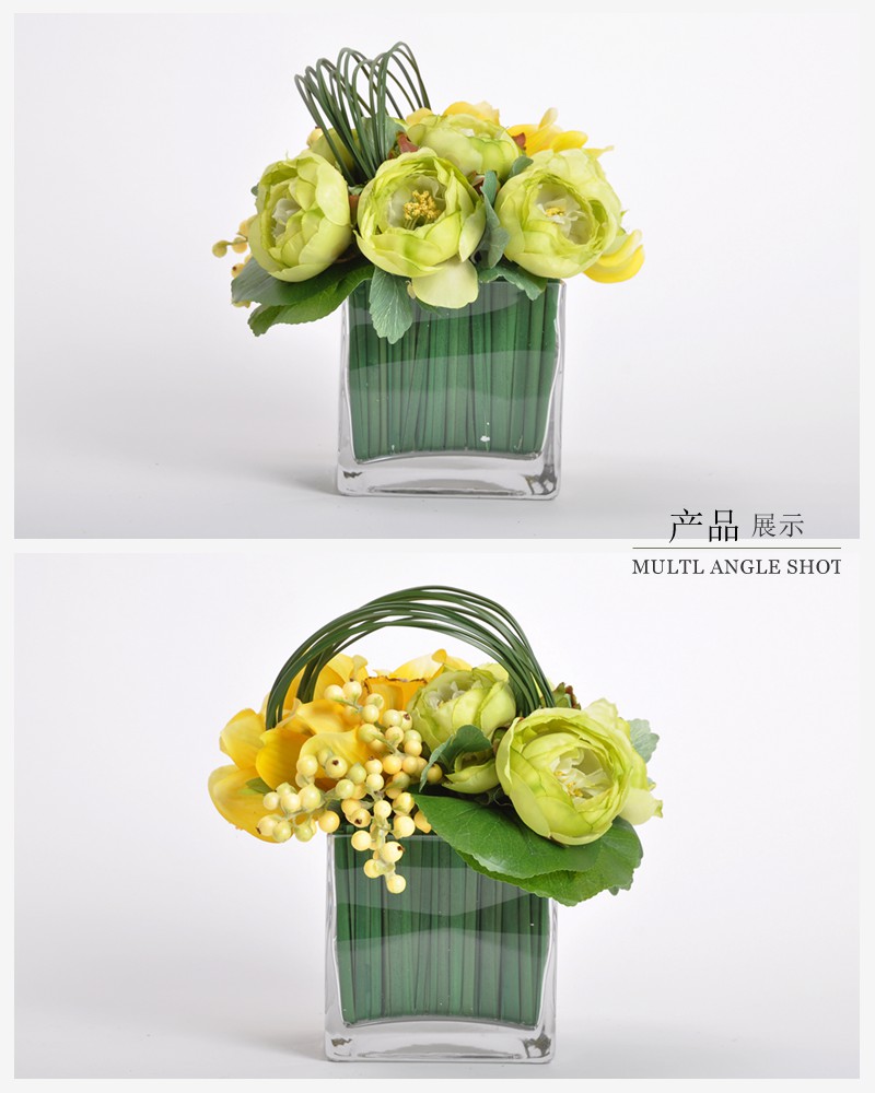 Creative Home Furnishing jewelry ornaments 25x30cm high simulation YHY0051 simulation flower flower flowers3