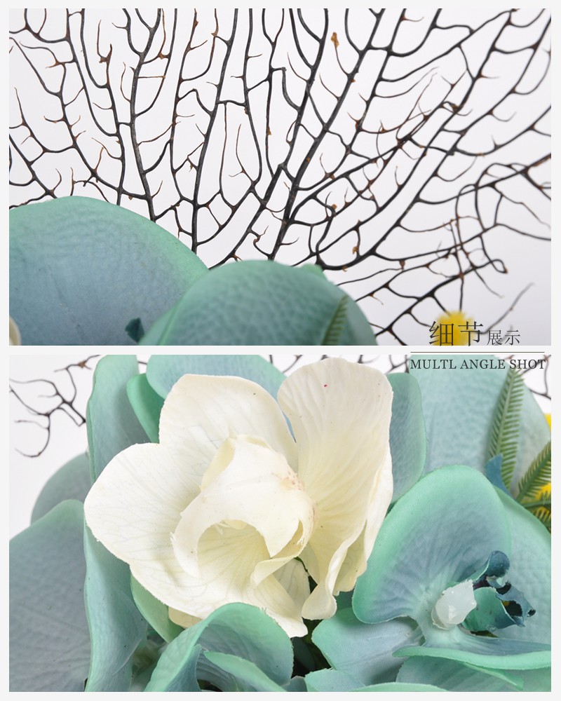 Emulation flower 25x38cm suit for idyllic home ornament YHY00474