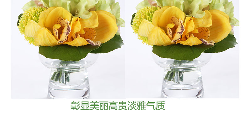 In the living room and flower flower simulation silk flower decoration overall floral YHY0078