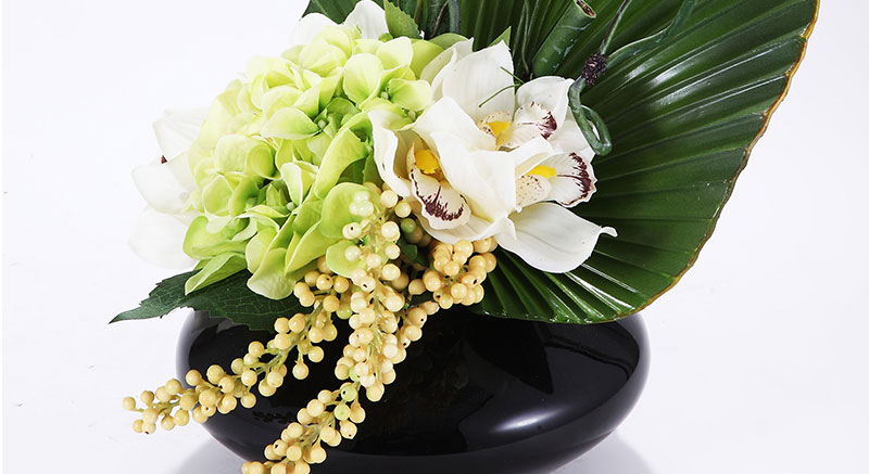 In the living room and flower flower simulation silk flower decoration overall floral YHY0386