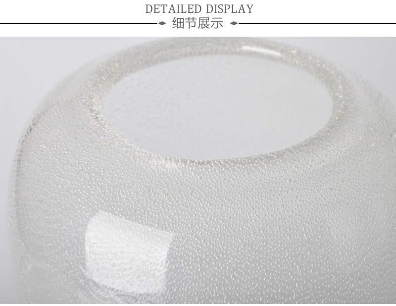 Transparent glass vase simple fashion European modern flower 63S004-18, 63S003-28, 63S003-36 Home Furnishing4