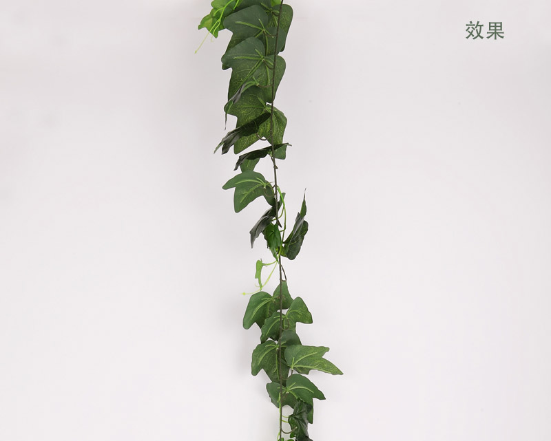 2M high cane ivy vine leaves simulation feel living room air conditioning water pipe wall decorative flower plants NF00992