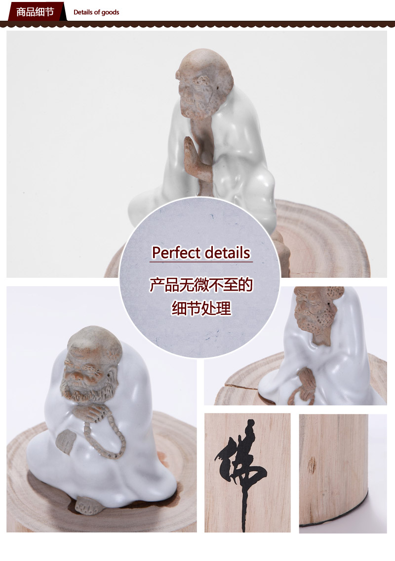 The new Chinese Zen Buddhism decoration creative living room decoration Home Furnishing Abstract Modern resin soft decoration KL180974-1-2-33