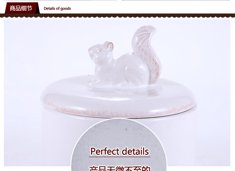 The squirrel / deer jewelry boxed jewelry crafts creative shipping after the modern model of the housing decoration decoration 7613208-104