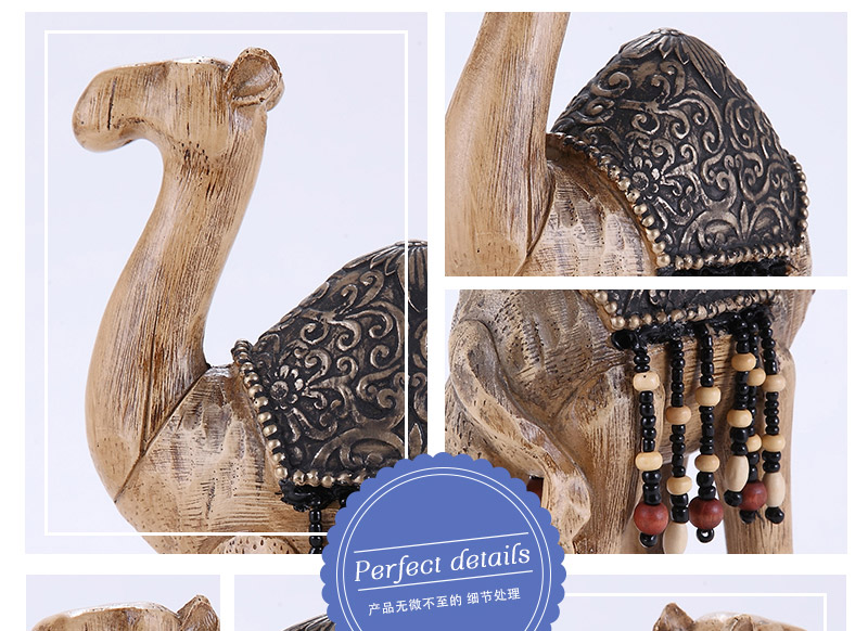 Other ornaments camel standing resin ornaments Home Furnishing decor 1110456-G414