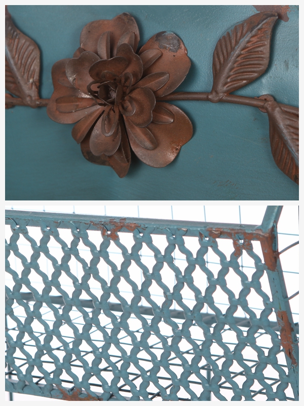 Hang the wall flower rack containing iron iron iron rack hanging wall shelf storage shelf wall wall flower A469434