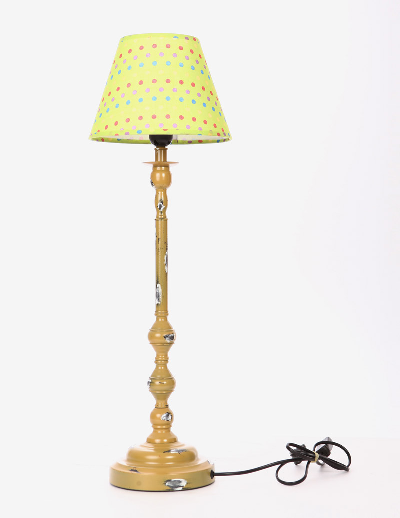 American country retro color dot lamp iron art lamp bedroom bedside lamp Home Furnishing creative fashion Home Furnishing lamp S389042