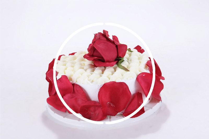 Birthday cake wholesale home simulation rose cake Apple-02-023