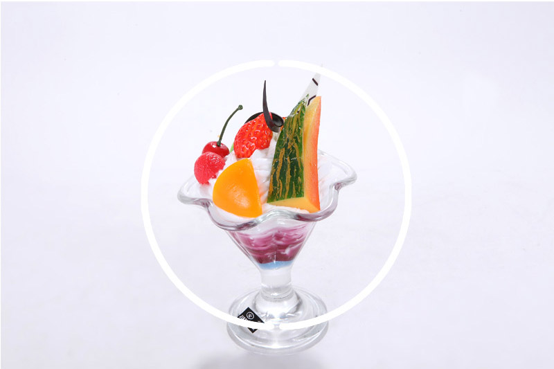 Fruit ice cream dessert food wholesale creative decoration Apple-02-13 simulation3