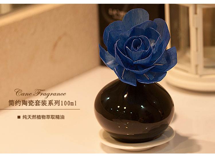 YILANSAM Yi orchid classic ceramic gift aromatherapy set hotel special color flower aroma B0011