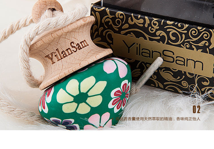 Milan Yi orchid YILANSAM style car fragrance ornaments gifts C009 creative characteristics7