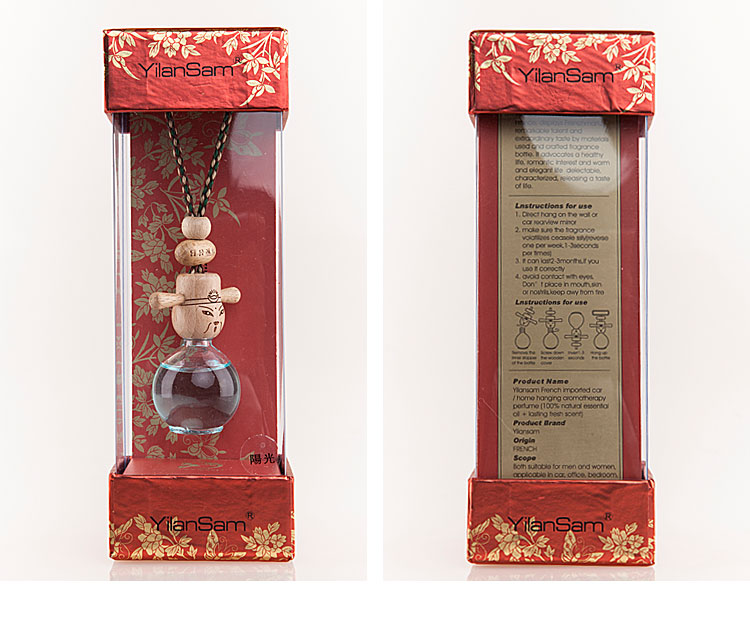 [Yi orchid wealth] creative gift doll car fragrance YILANSAM C006 aromatherapy car ornaments6