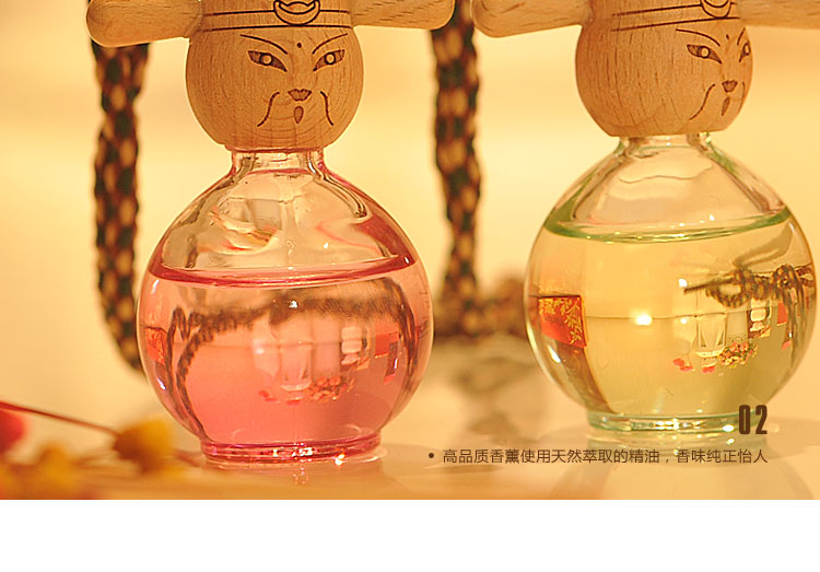[Yi orchid wealth] creative gift doll car fragrance YILANSAM C006 aromatherapy car ornaments5