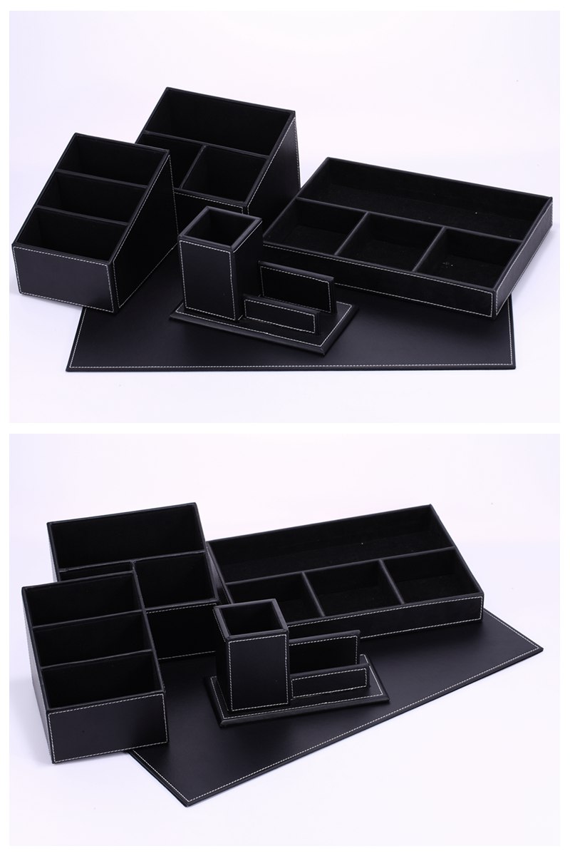Office creative collection box series classic black collection box collection box book room economic practical collection suit WJ-52