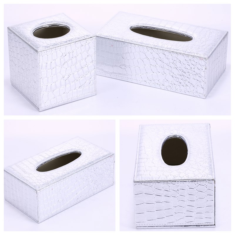 Modern simple creative personality home / rectangular white paper towel box home fashion carton PY-ZJH001, PY-ZJH2012