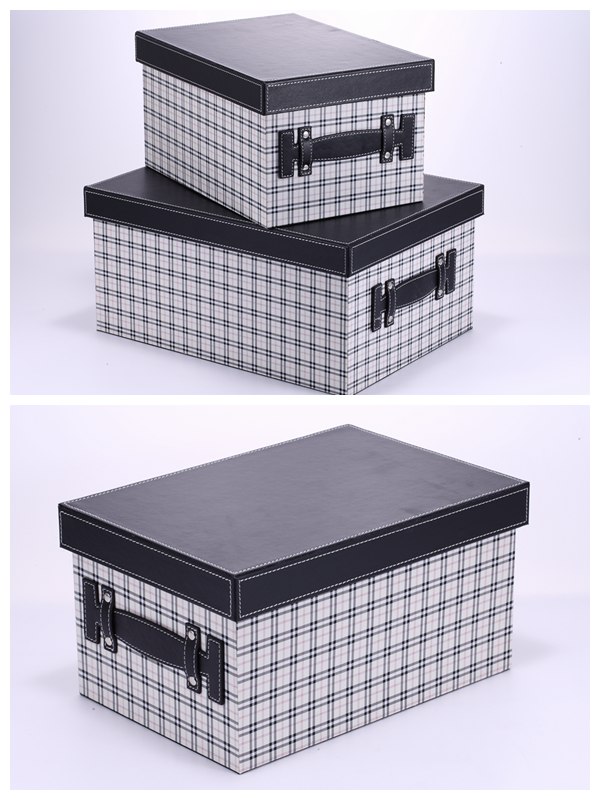 Modern minimalist home fashion box collection box collection box 2 pieces of PY-SNH0042