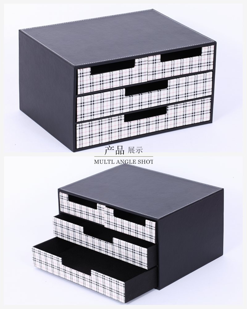 Desktop file cabinet three drawer type 4 Drawer data box business office supplies three layer receiving cabinet PY-WJG0282