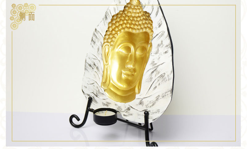 Southeast Thailand Thai style hotel restaurant decoration decoration crafts lotus Buddha Buddha head NY1348900B4