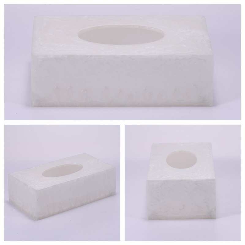 A tissue box magnet bottom box resin Europeum Hotel creative toiletries YYJ-ZJH-0032