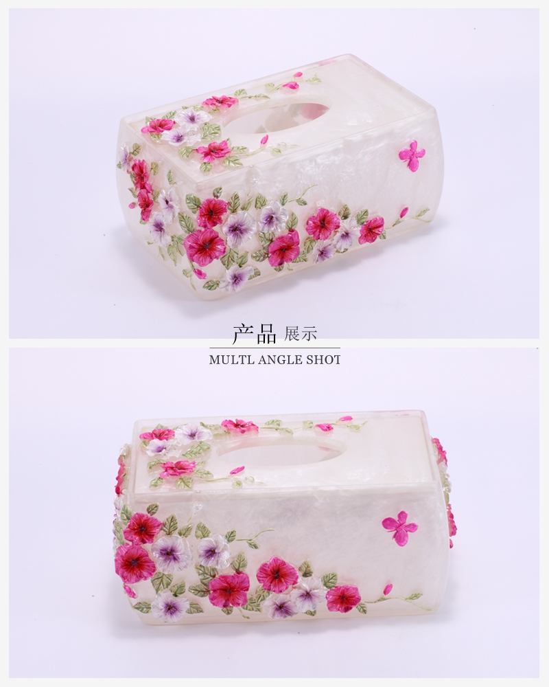 European new wedding gift high grade resin bath kit for romantic manor paper box YYJ-ZJH-0052