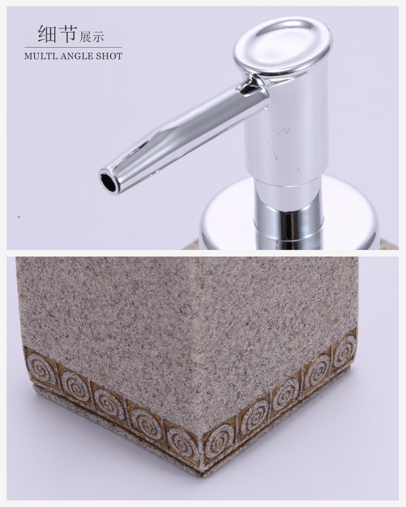 Resin bathroom accessories creative resin bath rinse new gift YYJ-WY5-0294