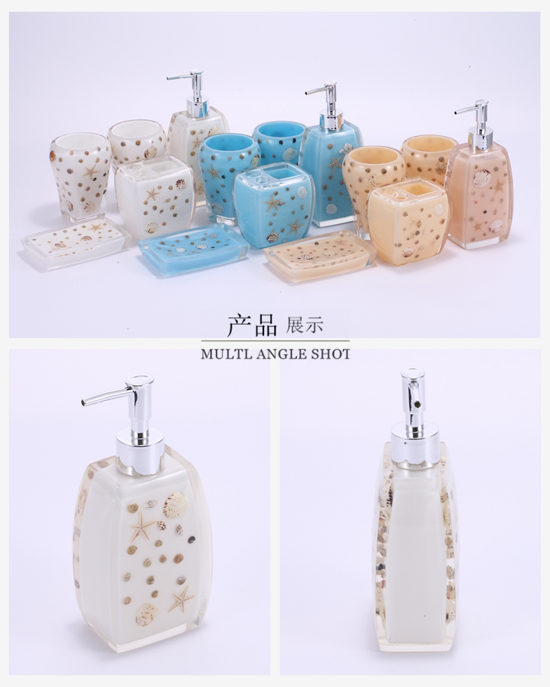 Bathroom kit creative wash Suites simple bathroom accessories new wedding gift YYJ-WY5-032 0330342
