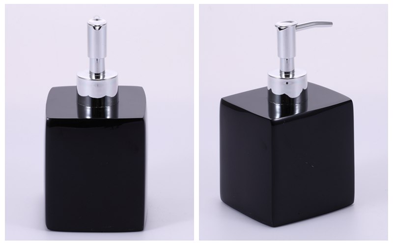 Resin emulsion bottle soap solution European simplified hotel bathroom wash rinse bottle YYJ-RYP-001-0043