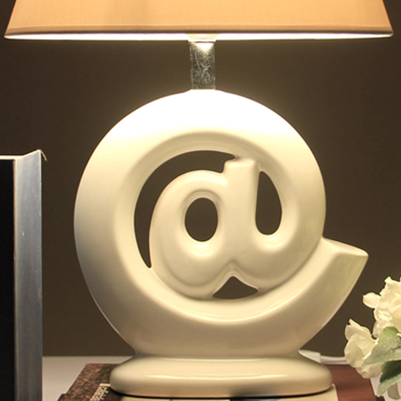Life table lamp children room decoration sector letter letter creative fashion modern Princess bedroom bedside lamp (excluding wooden fee) NHTC1023-W1