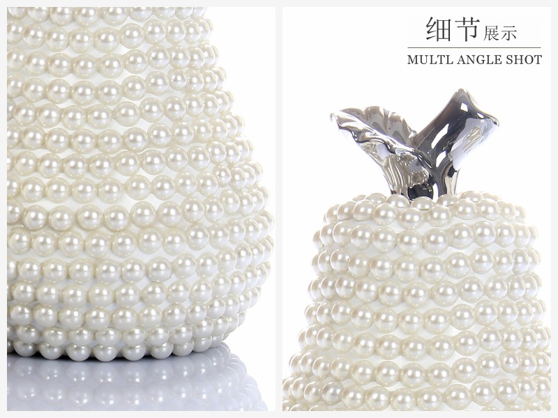 Home Furnishing crafts soft outfit practical fashion decoration pearl pears (excluding wooden fee) NHTC1047-1-WS 2-WS3