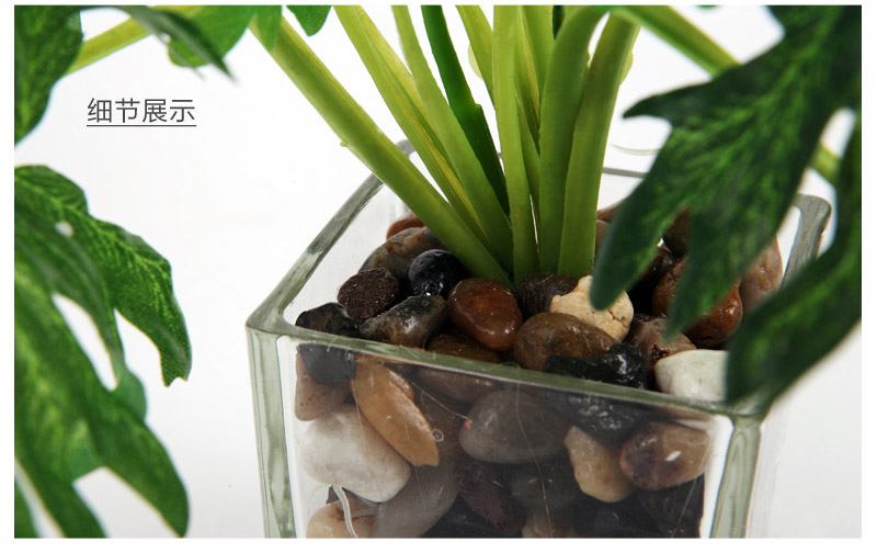 My garden high simulation leaf green plants bonsai bonsai Mini bonsai NF08013
