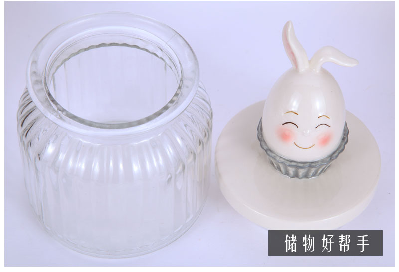 Baiyun soil egg cover glass ornament glass transparent glass jar Decor Glass decoration decorative pot 2614808/26148094