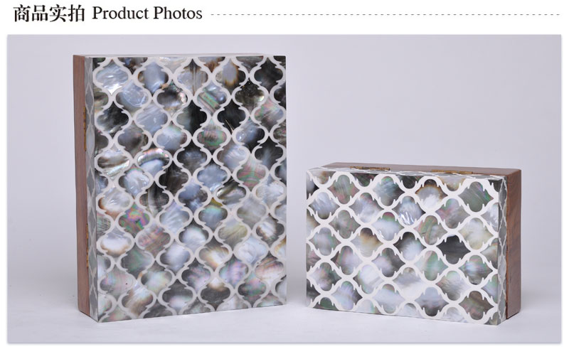 European minimalist fashion jewelry box 1104210911042116 diamond lattice shells3