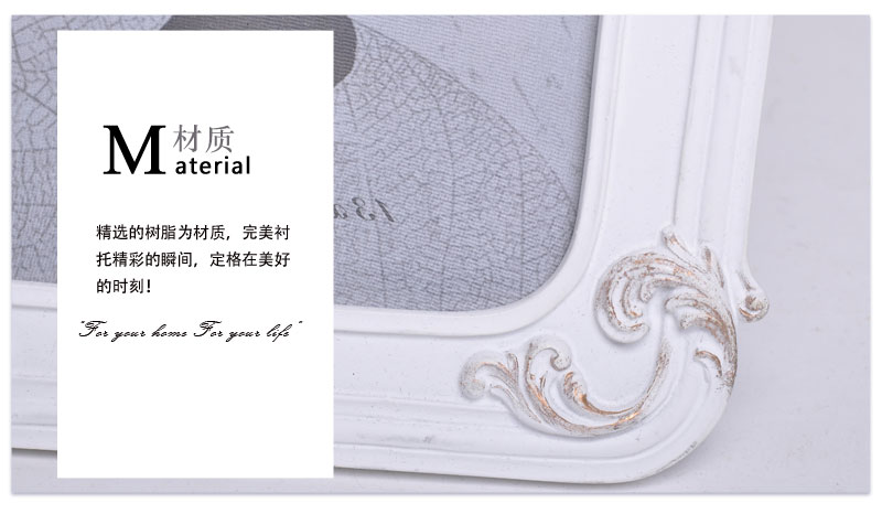 Retro European simple model room photo Home Furnishing white resin Crafts Ornament Decoration 10450189104502196