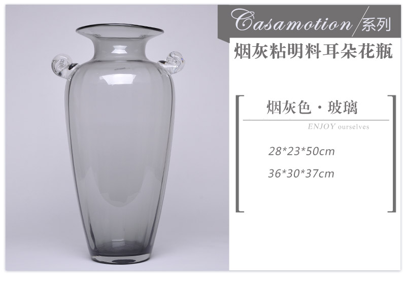 Simple modern fashion soft fitting accessories, soot and sticky ear vase A90302