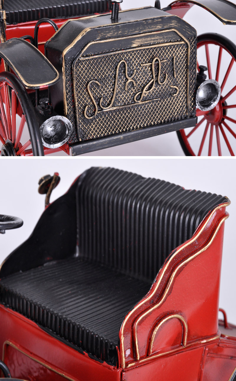 Do the old tin Home Furnishing jewelry retro vintage car model creative ornaments gifts 82037