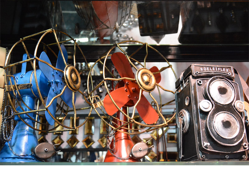 British steam locomotive model retro creative Home Furnishing ornaments iron handmade gift 125010