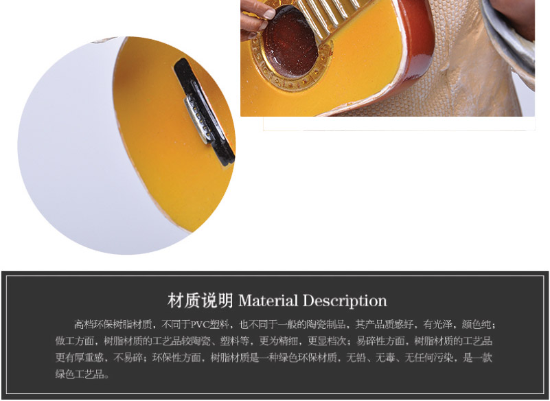 American jazz guitarist Glowimages small music guitar club decoration decoration decoration ZP-5285