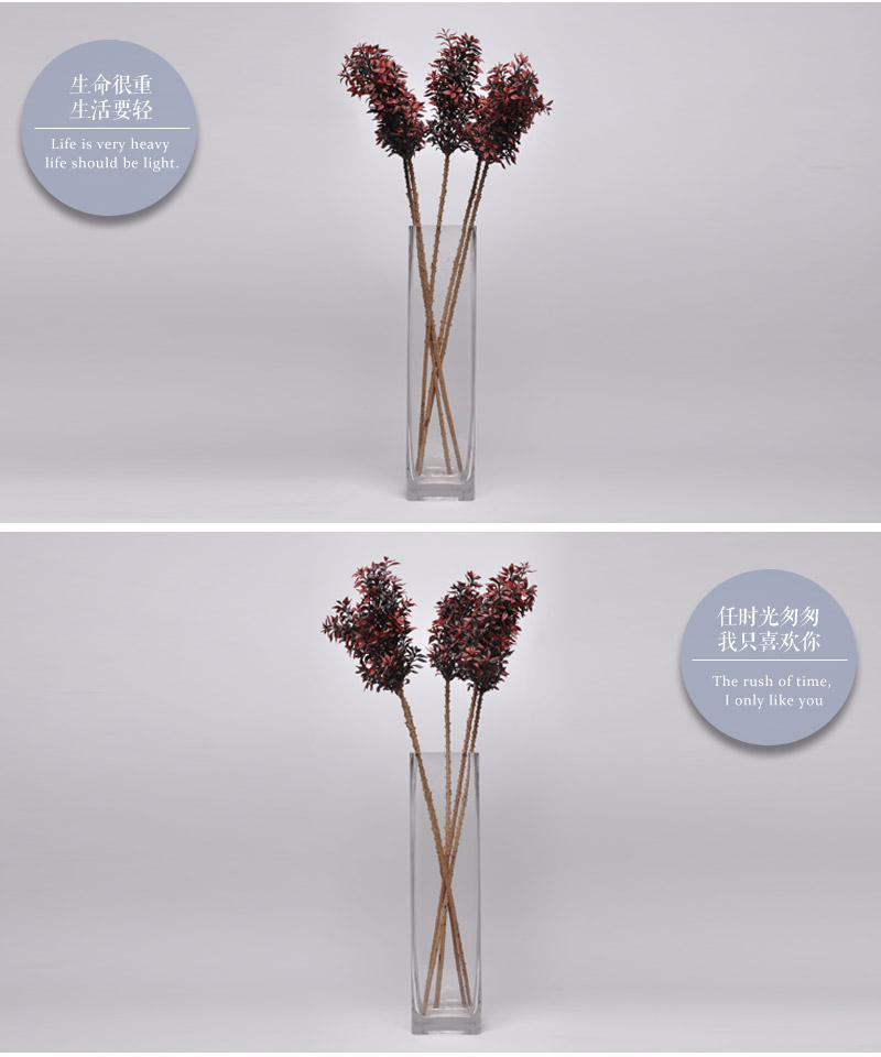 Mulberry leaves bonsai plants simulation three-dimensional simulation silk flowers plant scenery photography project decorative flower NFH-10055-RE3