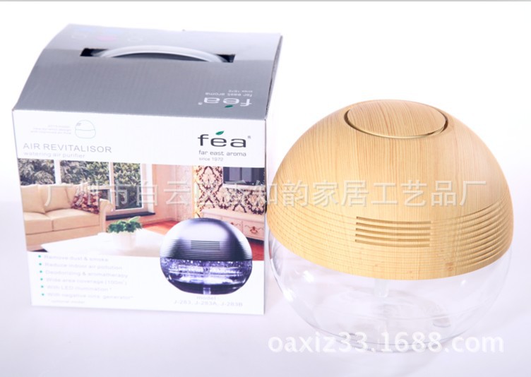 Wood grain aromatherapy machine LED light aromatherapy machine air purifier with formaldehyde emission minus ion 2832