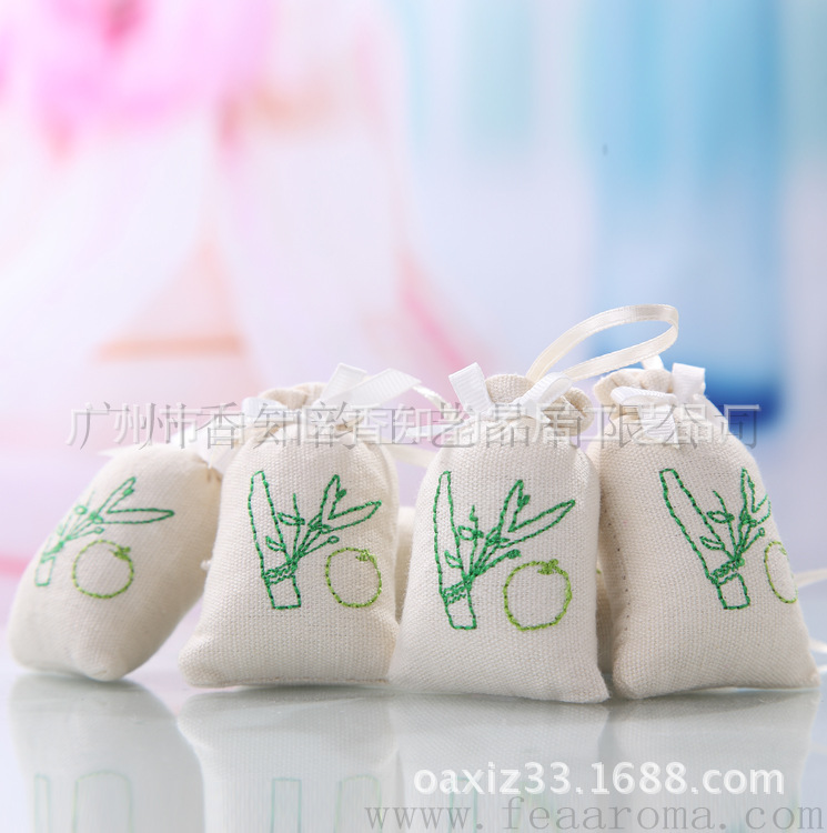 Linen bag / mini aromatherapy sachet / bag / wardrobe in addition to taste insect Aromatherapy Lavender sachet (1 box 6 Pack) EYUN-6696