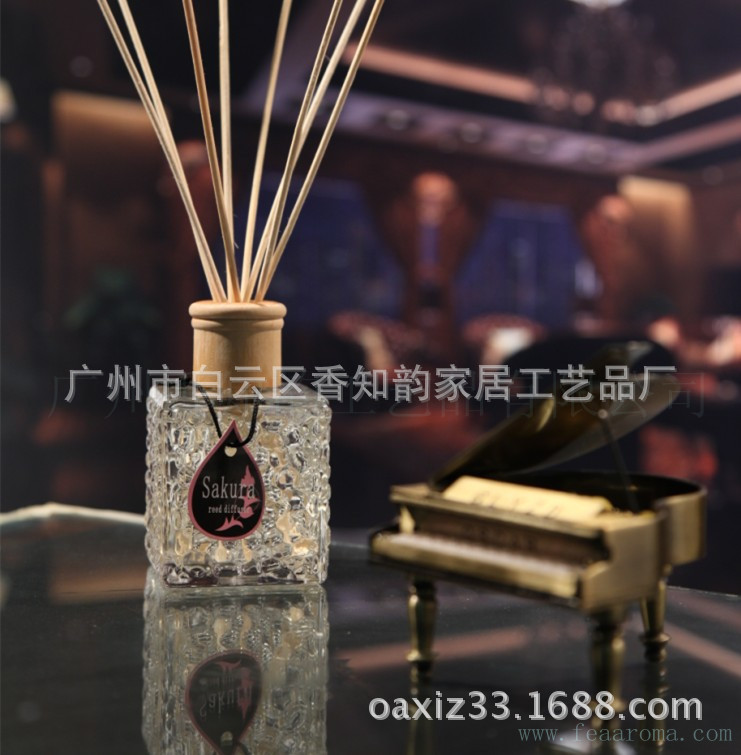 High end fire free aromatherapy oil suit bedroom rattan sandalwood incense suit aromatherapy rattan 200ml A-293