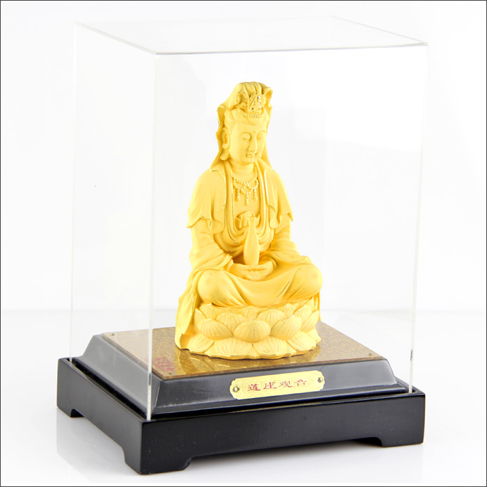 Business gifts crafts manufacturers selling cashmere alluvial gold Guanyin1