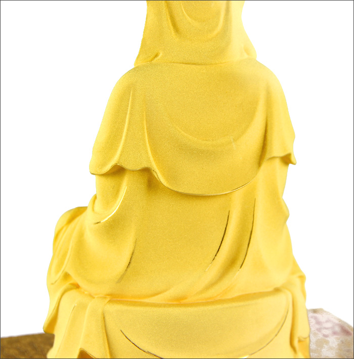 Business gifts crafts manufacturers selling cashmere alluvial gold Guanyin4