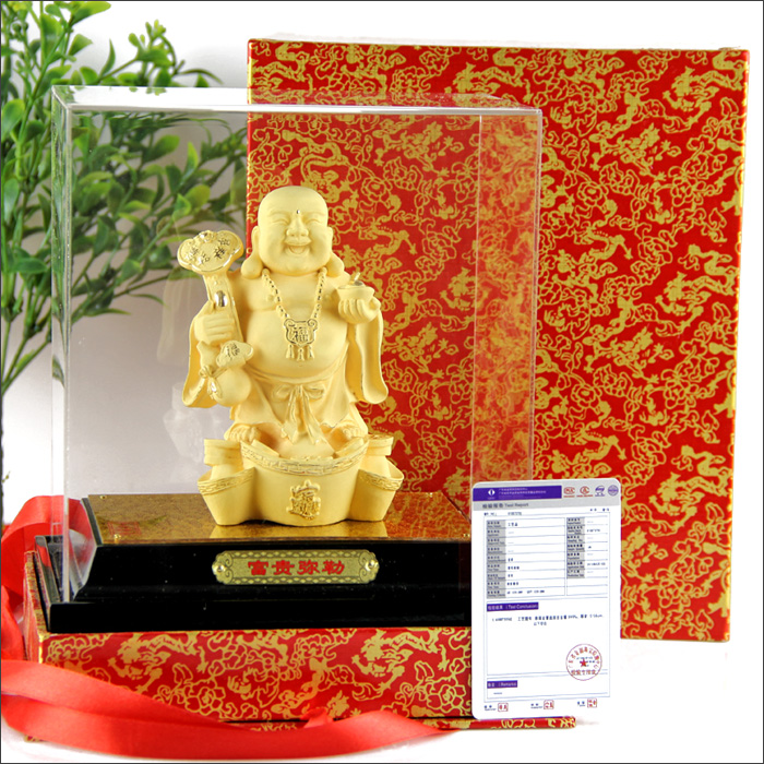 Manufacturers selling crafts crafts will pin gold alluvial gold gift gift money insurance opener Maitreya kingpeak11