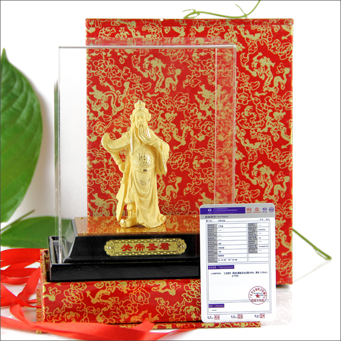 Manufacturers selling crafts crafts will pin gold alluvial gold gift gift Guan insurance opener10
