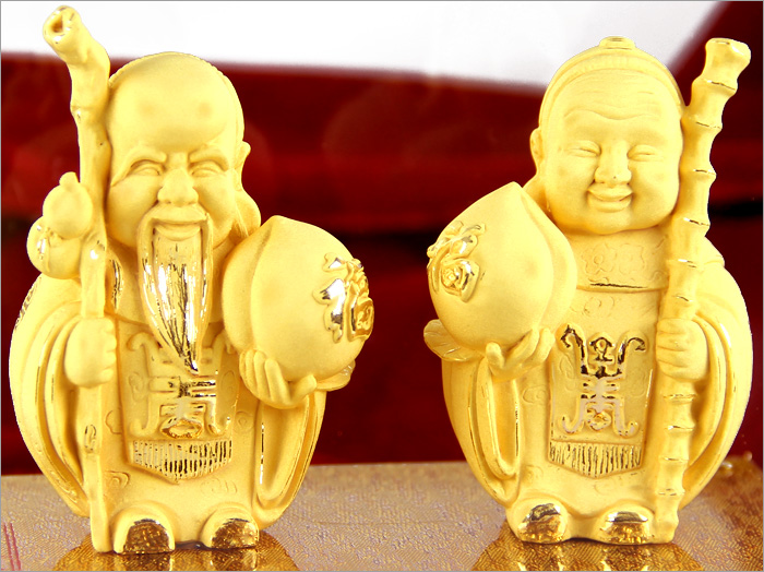 Manufacturers selling crafts crafts gifts gold alluvial gold longevity grandparents will sell gifts of gold products6