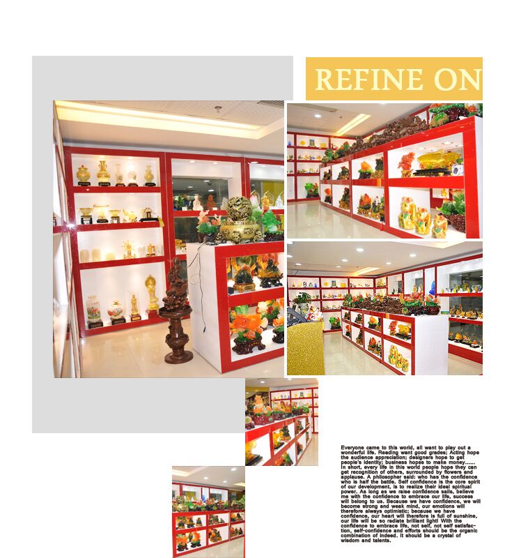 A good fortune Rimmon cabbage store opening office decoration Home Furnishing creative jewelry resin crafts5