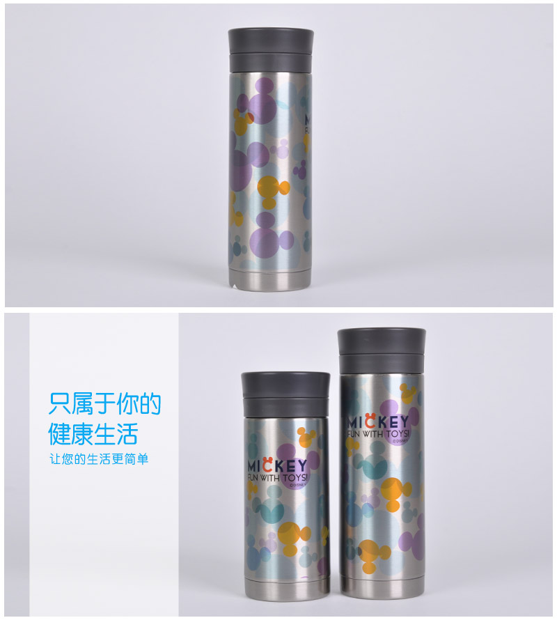 Vacuum stainless steel insulation Cup lovely Mitch lady lovers cup children cup Disney water cup 250ML 32214