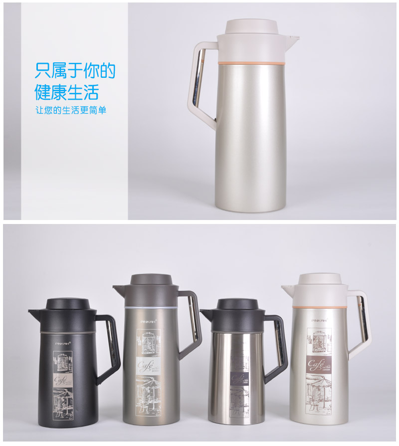 European type high insulation pot vacuum duck mouth pot cold and warm capacity household hot water bottle thermos bottle PJ-31134