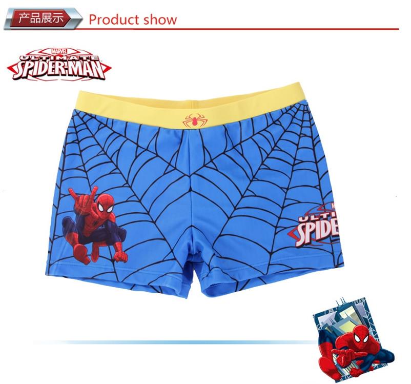 Spider man children swimming trunks VEH32503-S Blue / red5